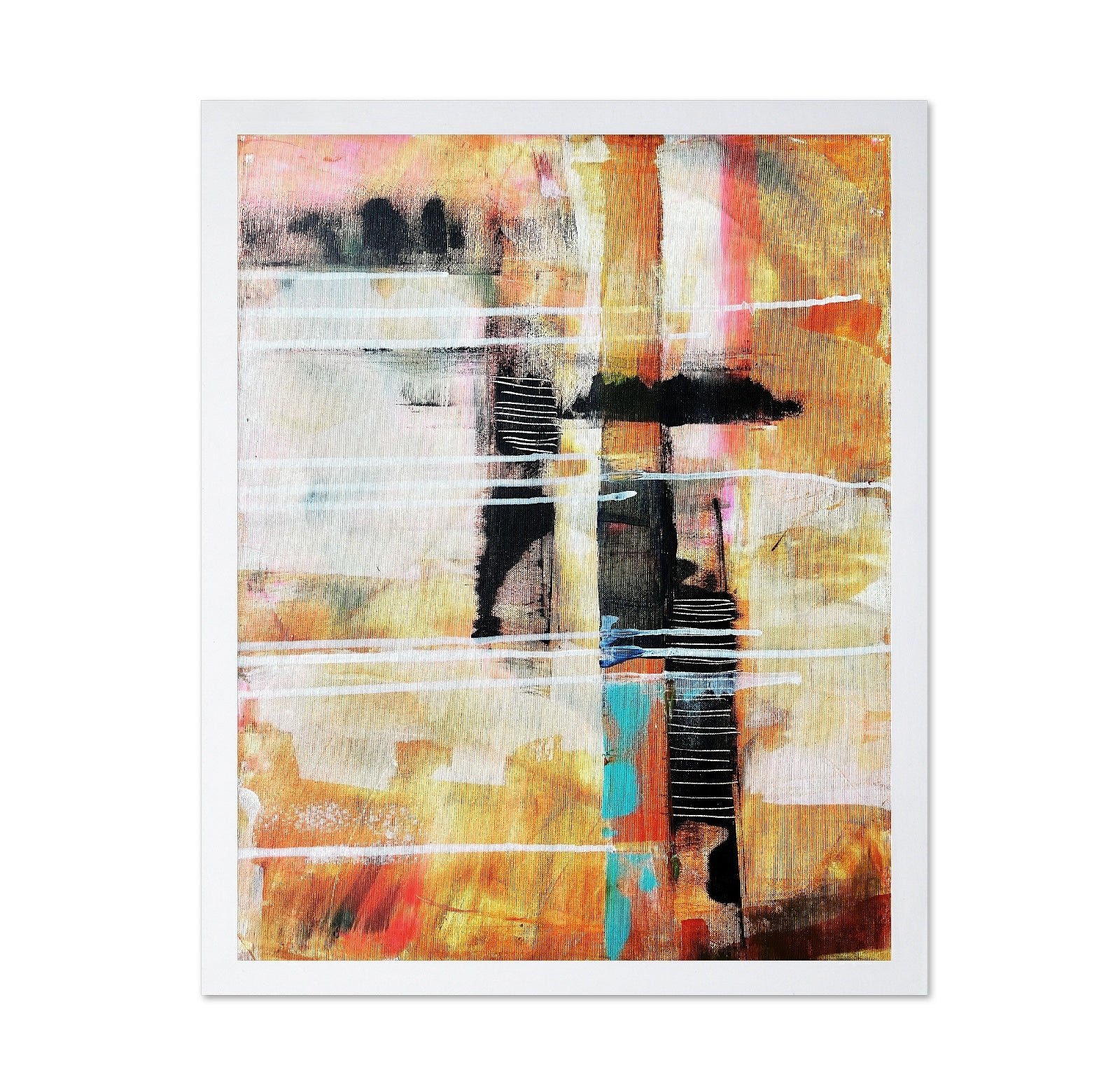 Sunset Line Abstract