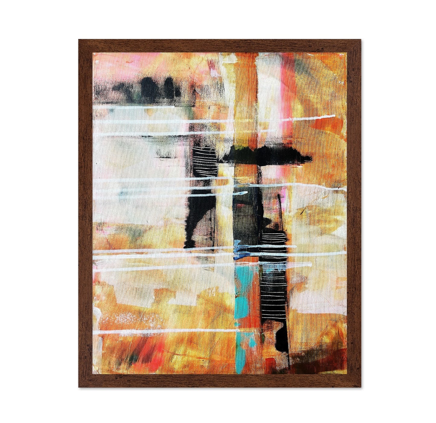 Sunset Line Abstract