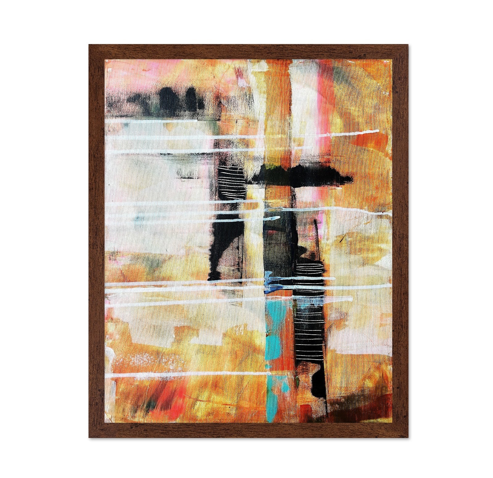 Sunset Line Abstract