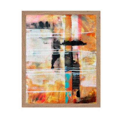 Sunset Line Abstract