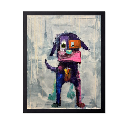 Colorful Dog Friend