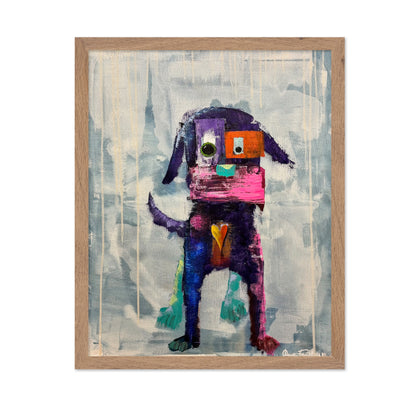 Colorful Dog Friend