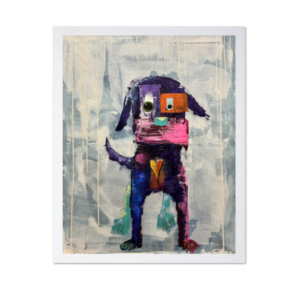 Colorful Dog Friend