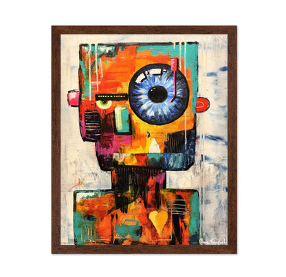Colorful DJ Face