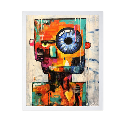 Colorful DJ Face