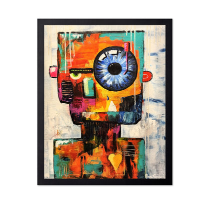 Colorful DJ Face