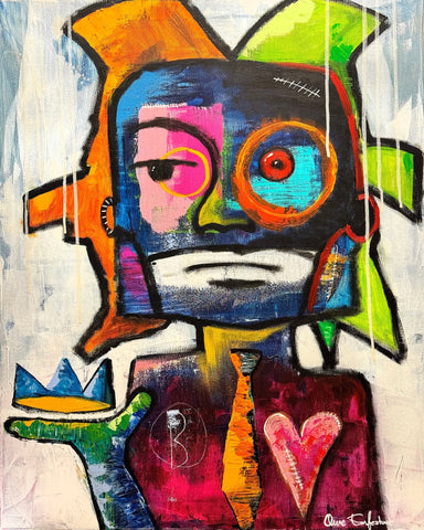 Abstract King Portrait