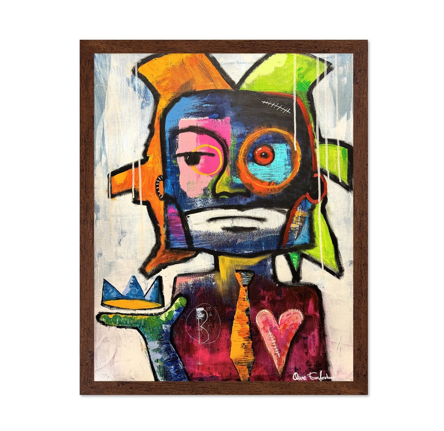 Abstract King Portrait