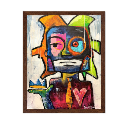 Abstract King Portrait