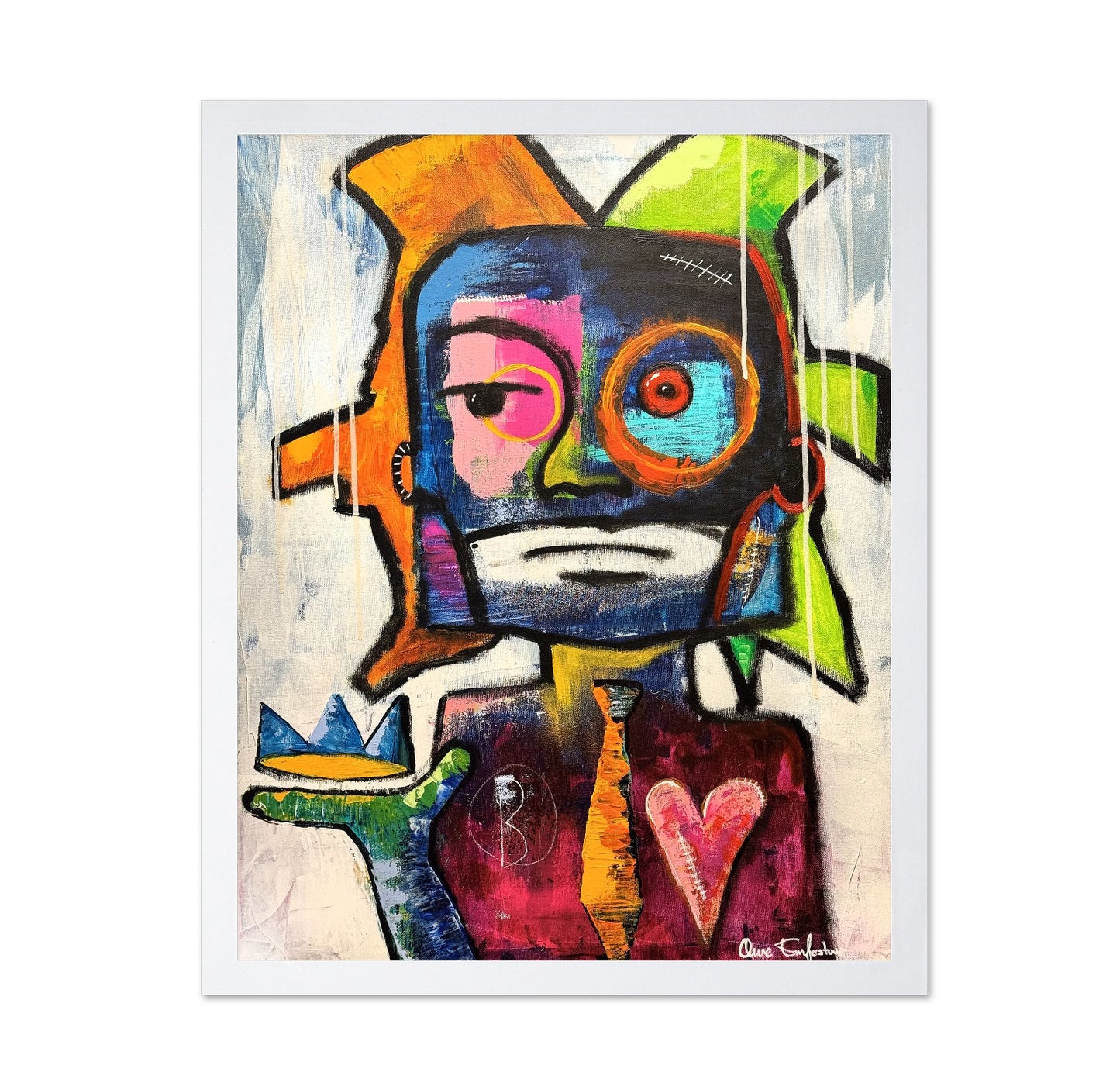 Abstract King Portrait