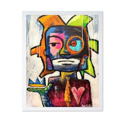 Abstract King Portrait