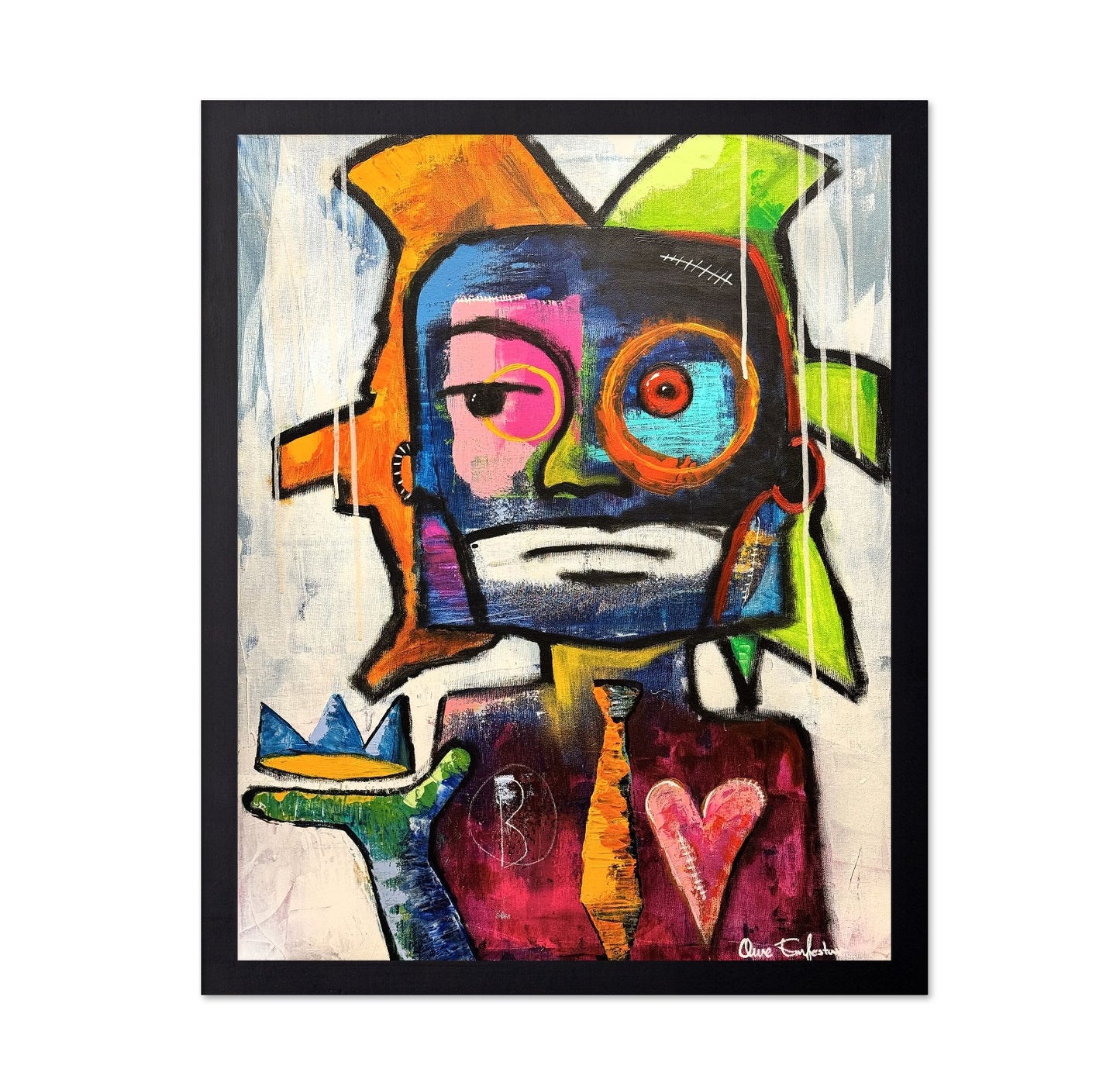 Abstract King Portrait