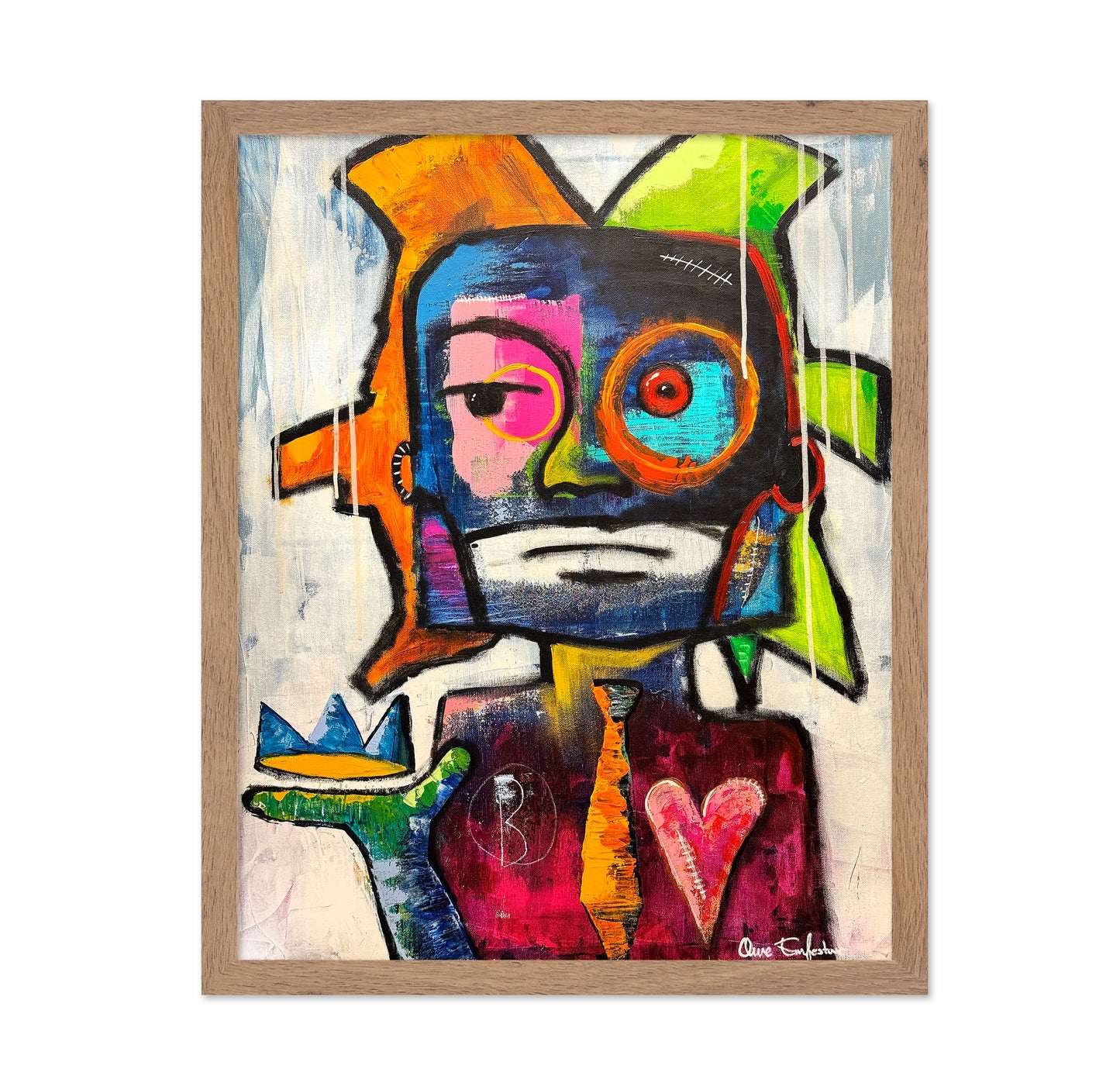 Abstract King Portrait