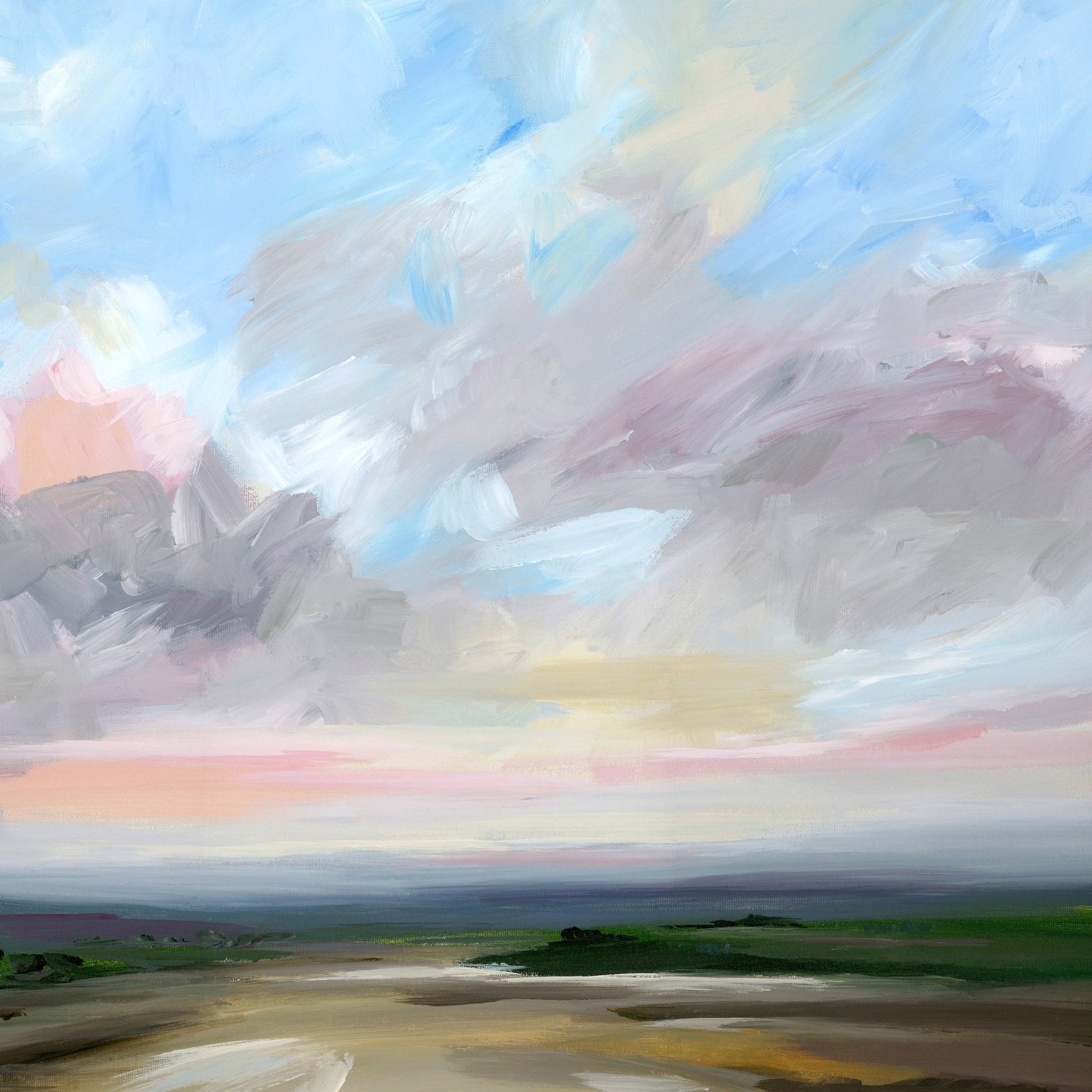 Pastel Sky Horizon No1