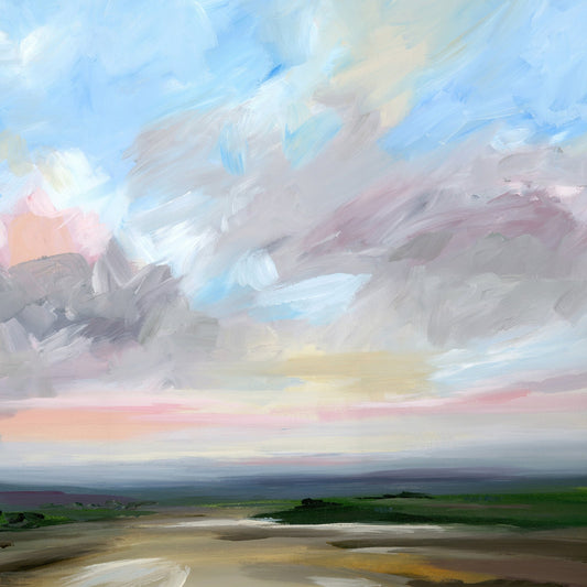 Pastel Sky Horizon No1