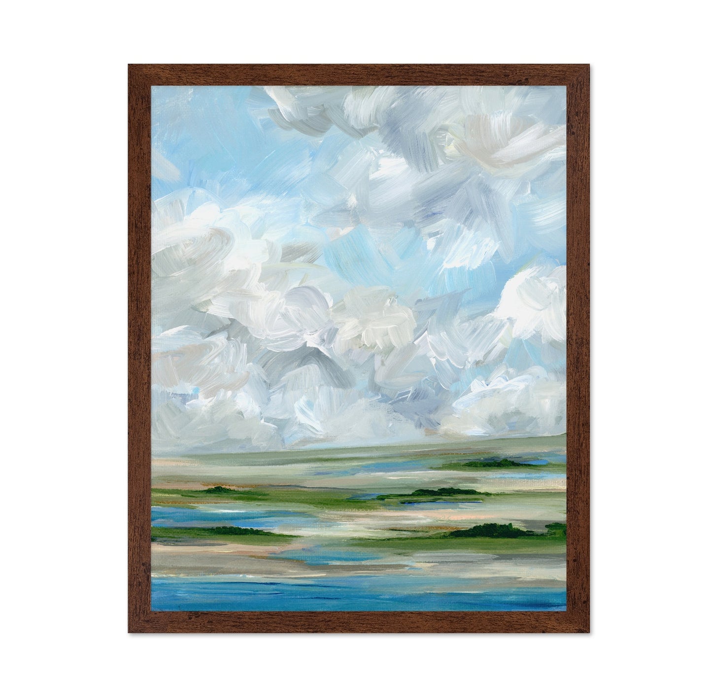 Midday Marsh Sky