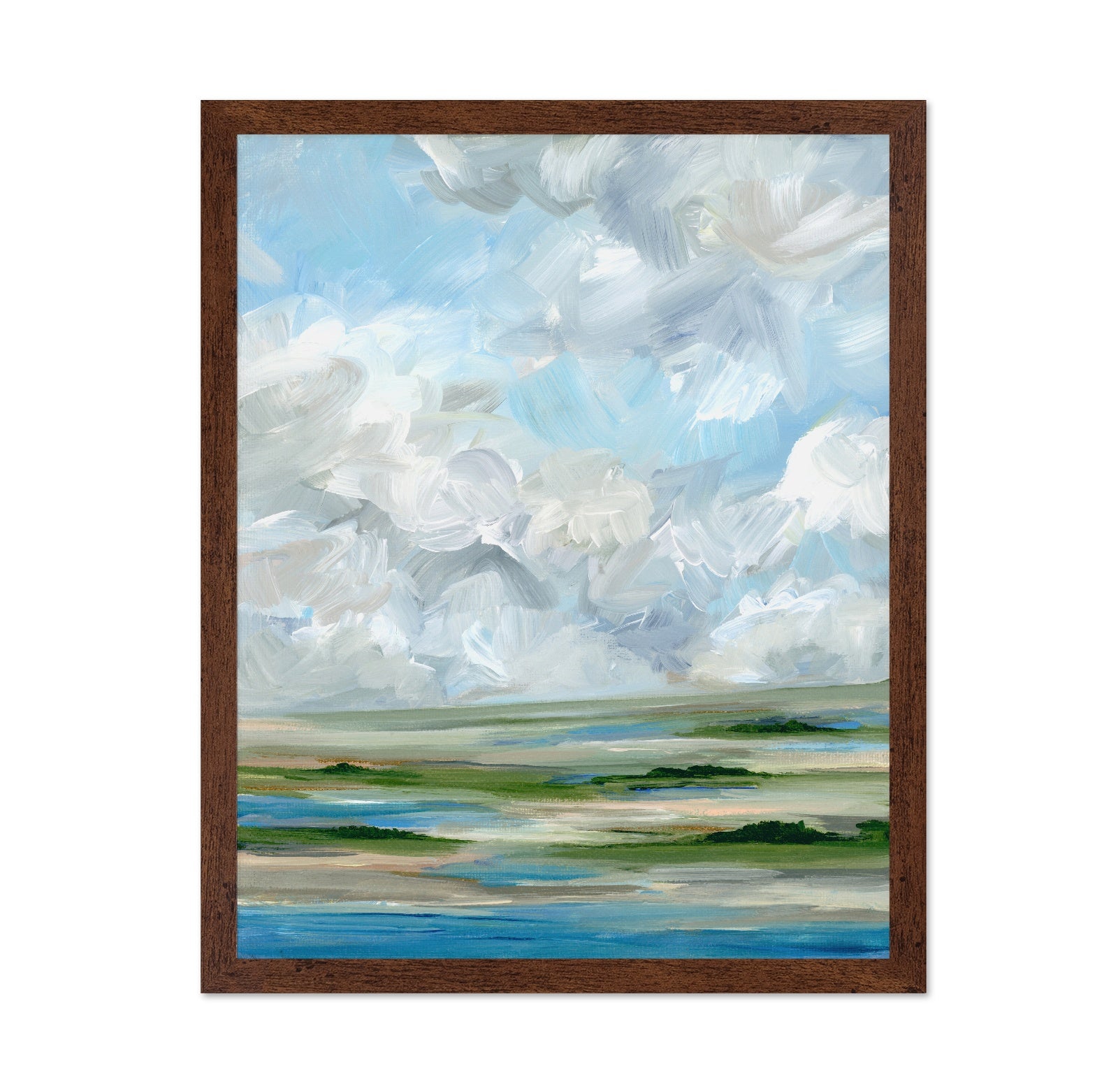 Midday Marsh Sky