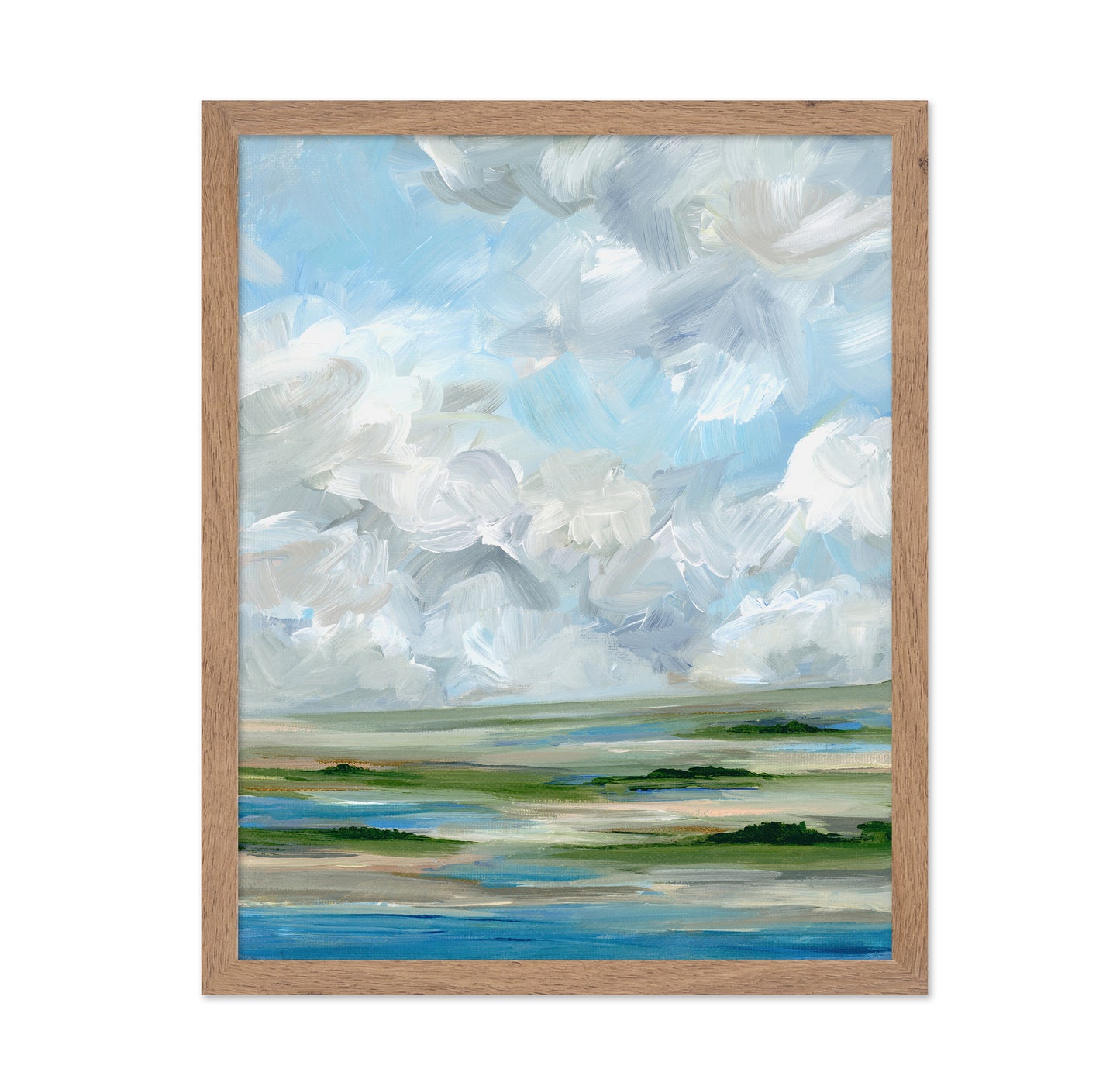 Midday Marsh Sky