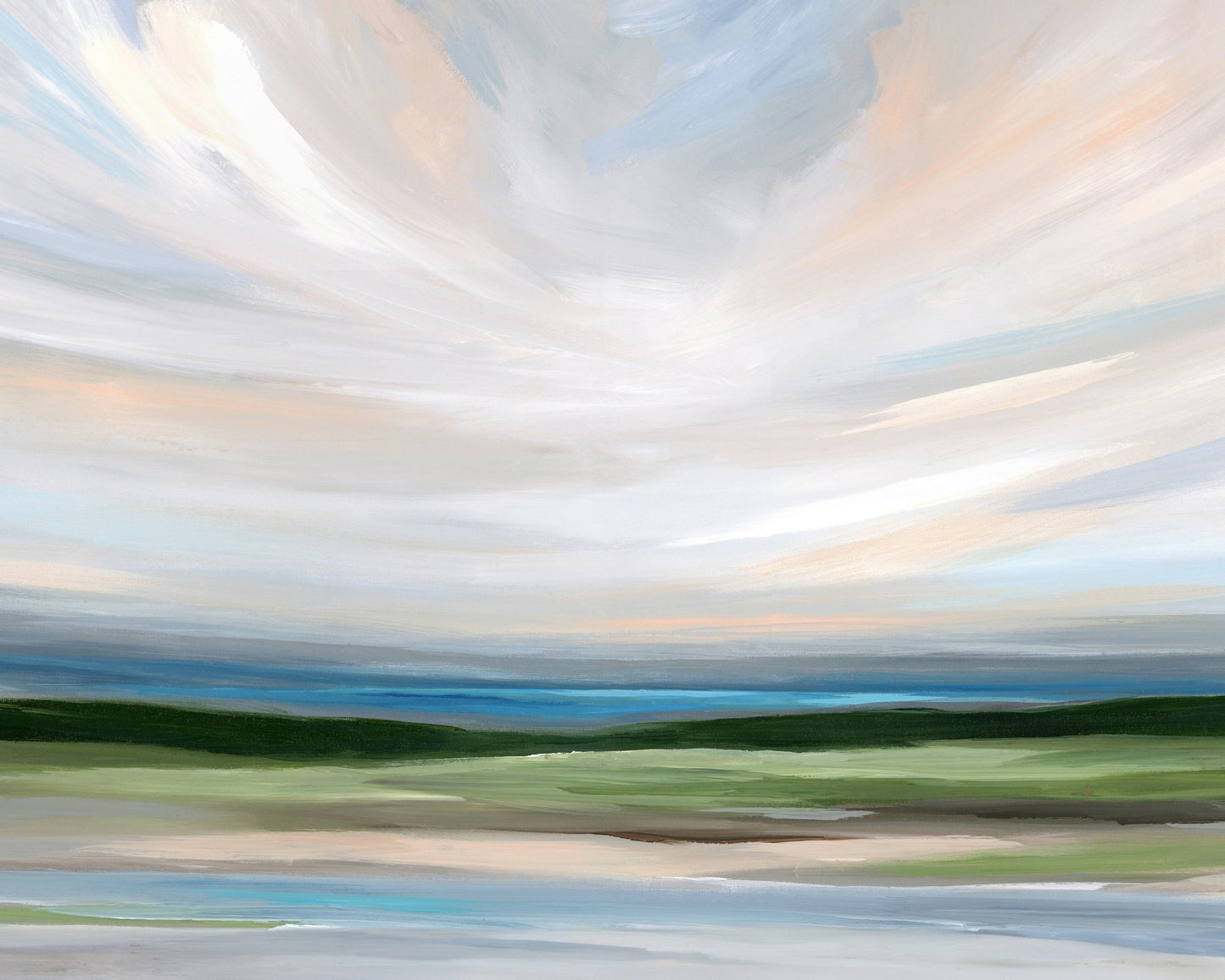 Soft Sunrise Horizon