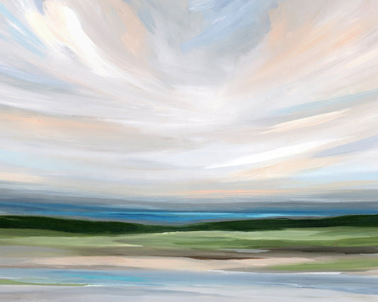Soft Sunrise Horizon