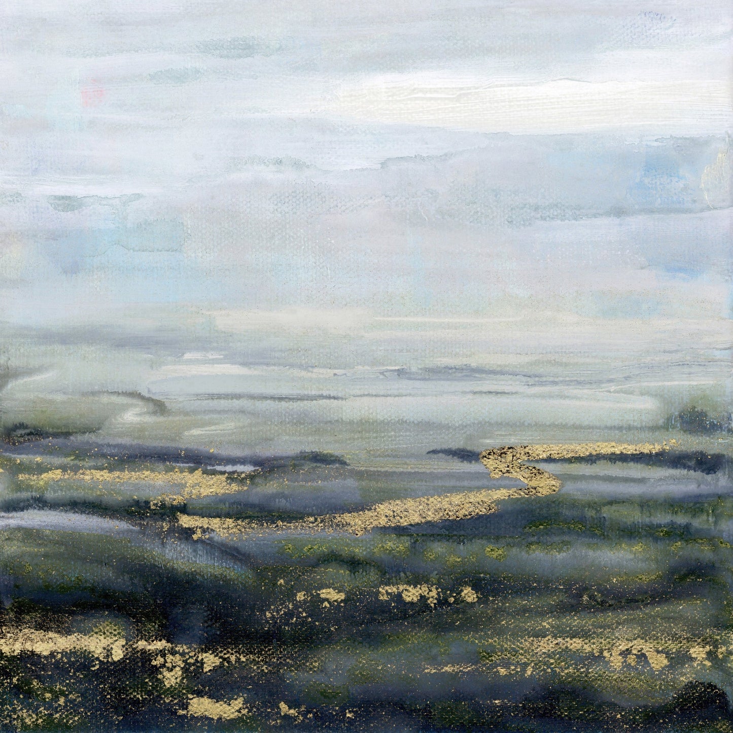 Misty River Path