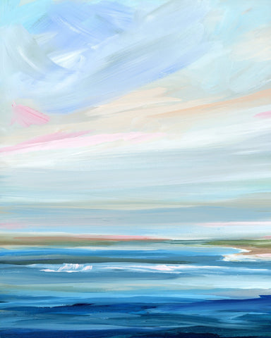 Soft Blue Shoreline