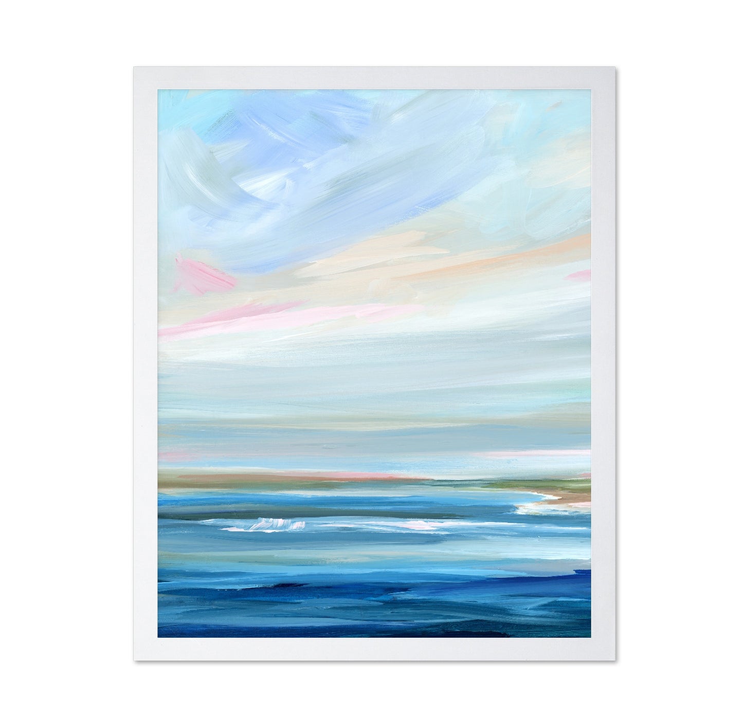 Soft Blue Shoreline