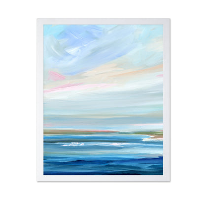 Soft Blue Shoreline