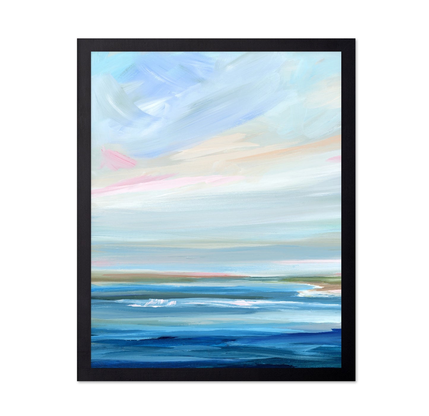 Soft Blue Shoreline