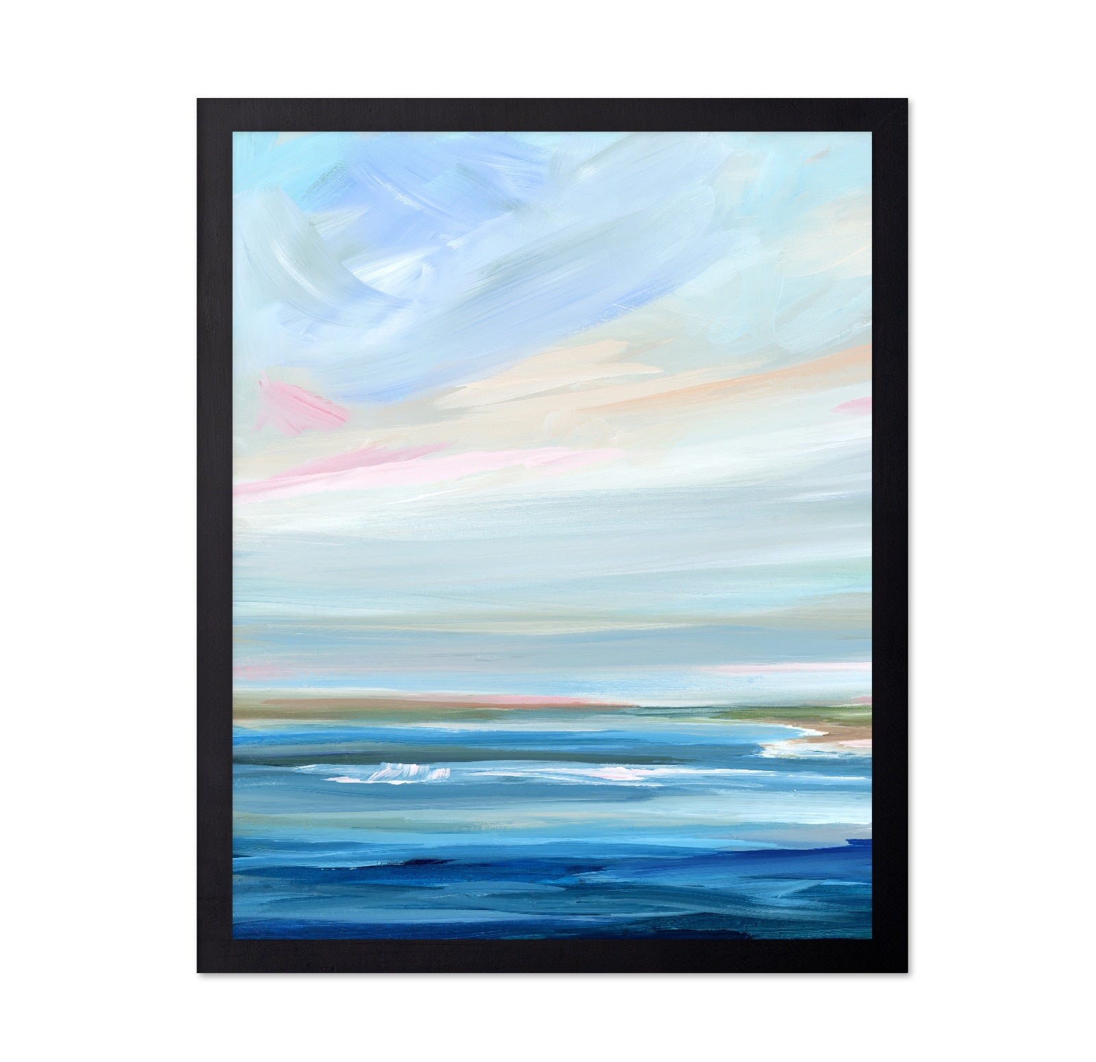 Soft Blue Shoreline