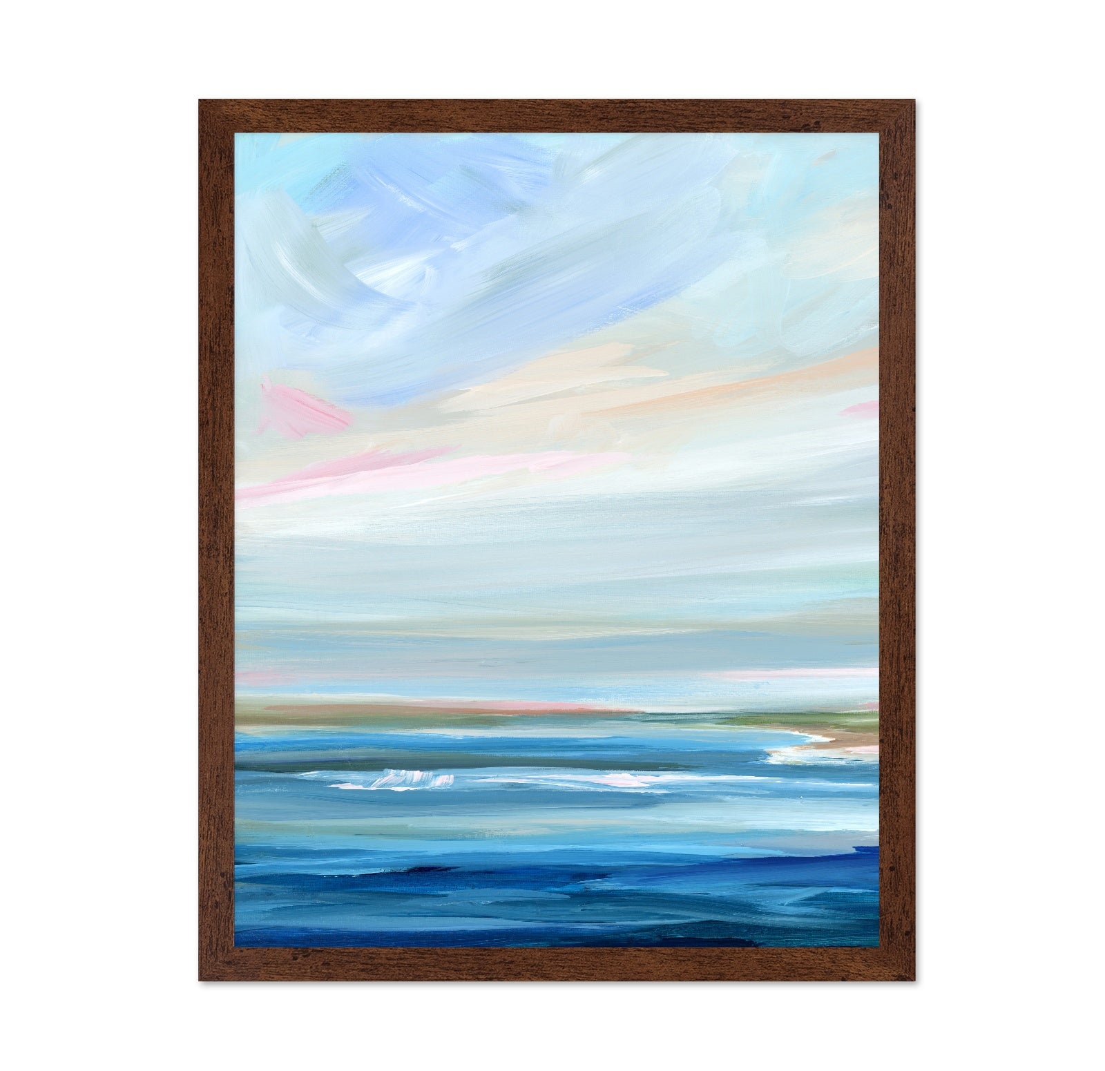 Soft Blue Shoreline