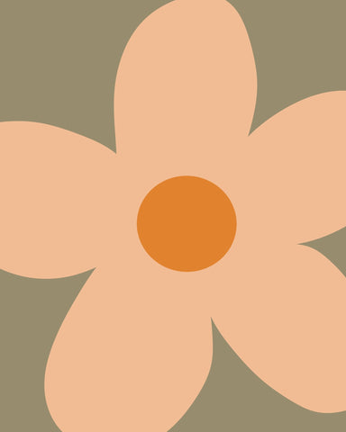 Simple Peach Flower