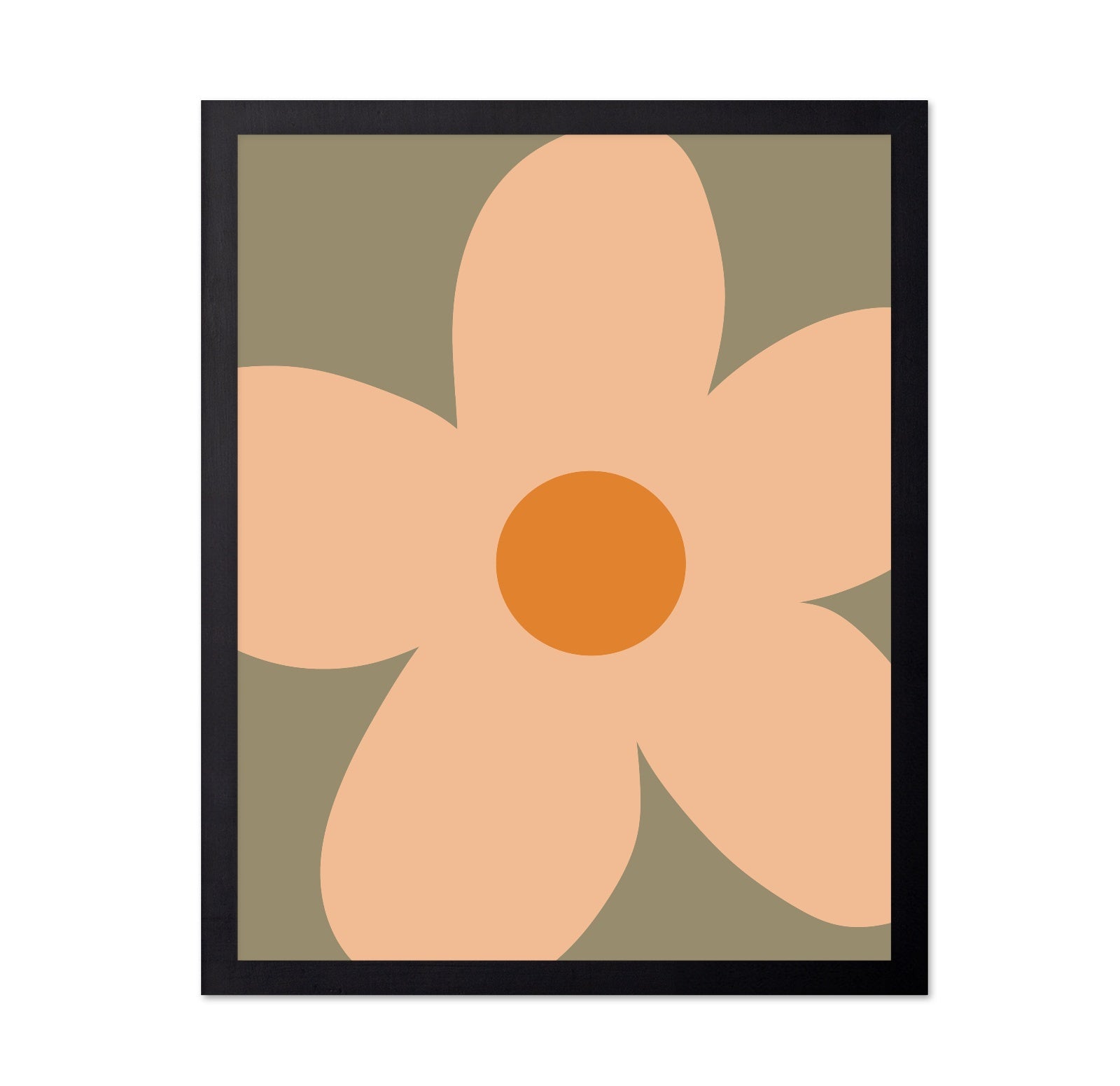 Simple Peach Flower