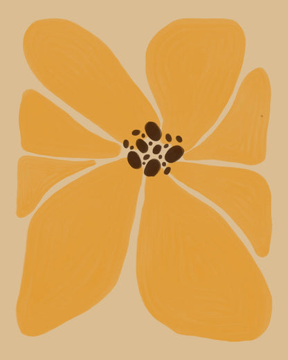 Warm Yellow Flower
