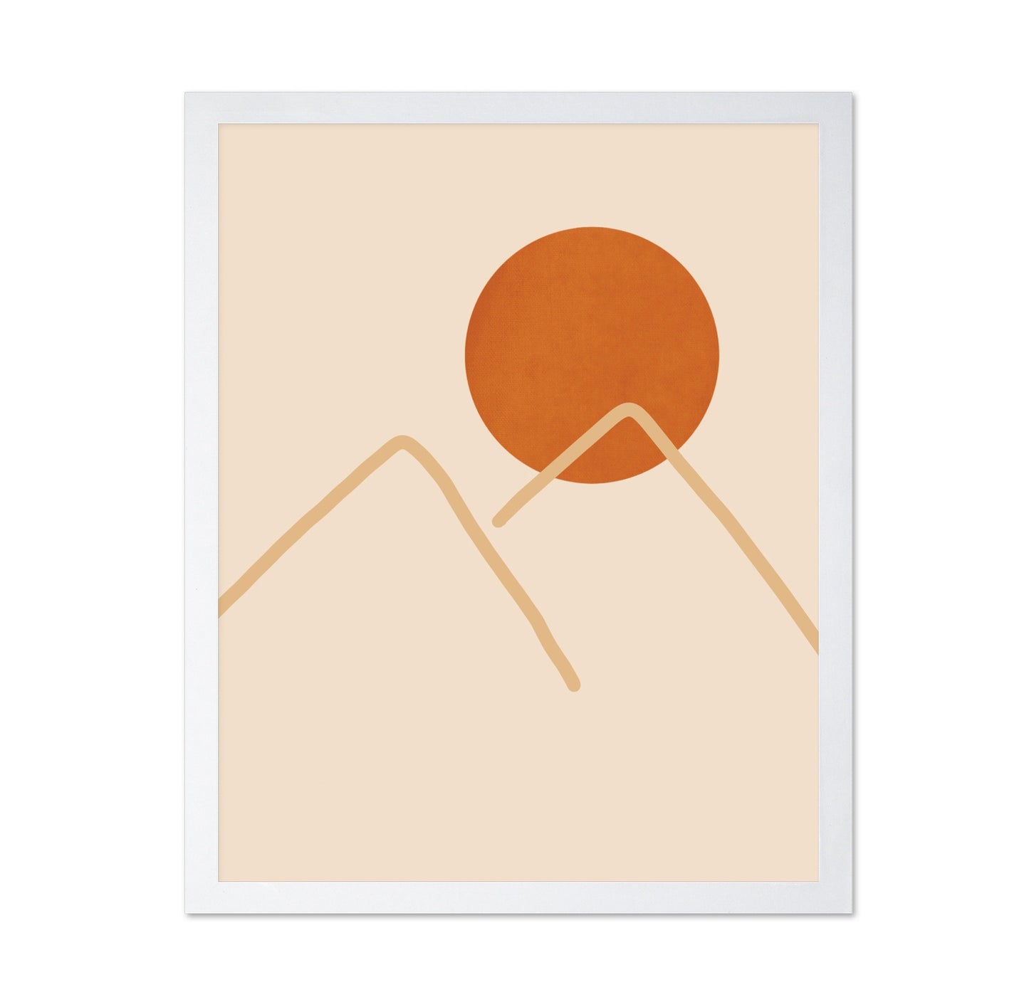 Sun Over Line Mountains