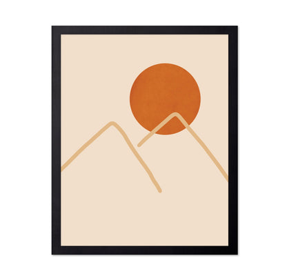 Sun Over Line Mountains