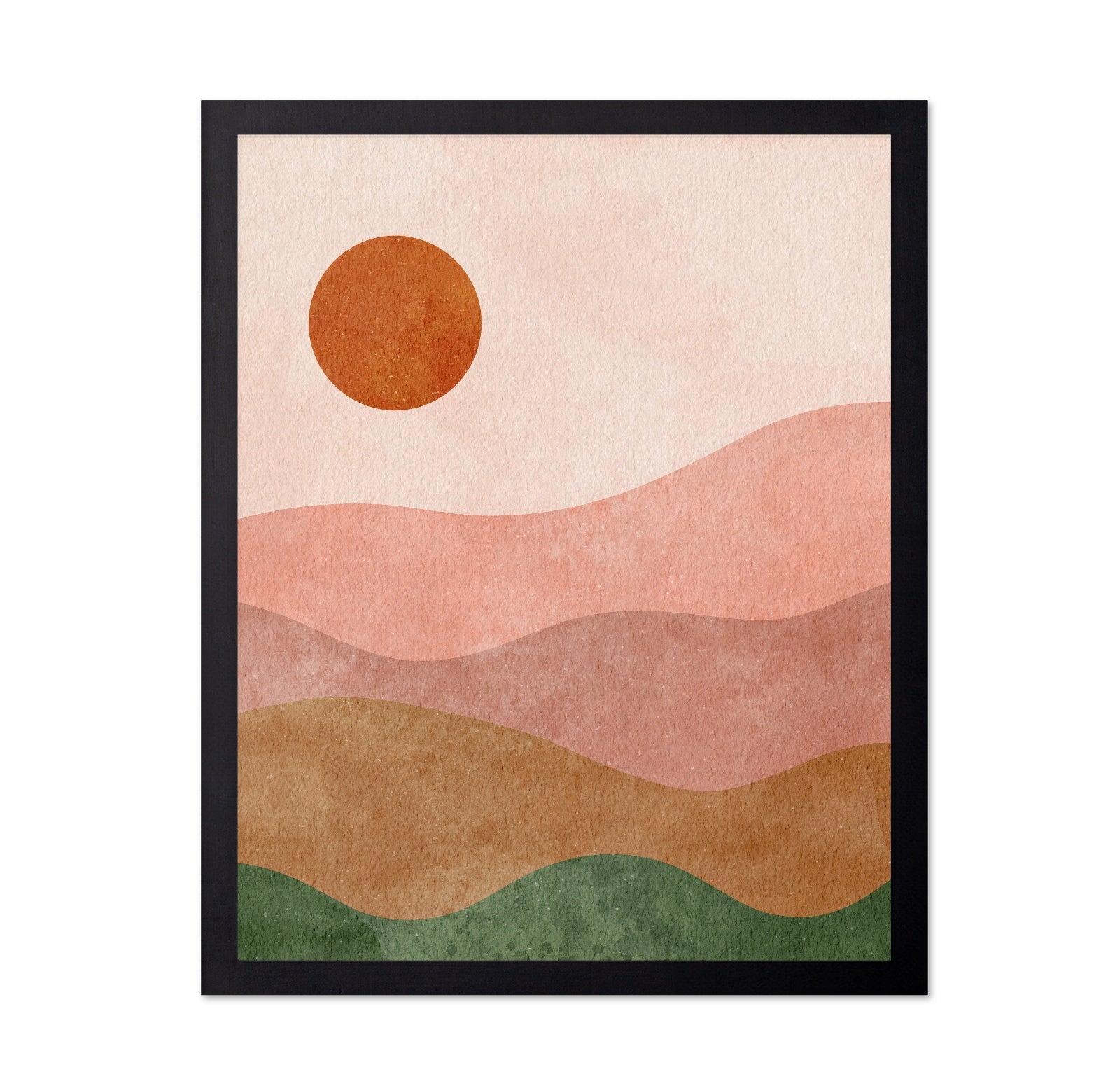 Pastel Sunset Fields