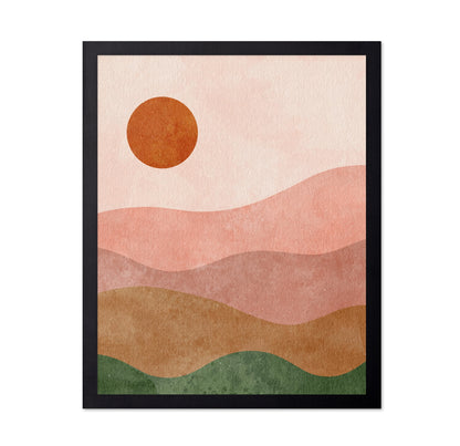 Pastel Sunset Fields