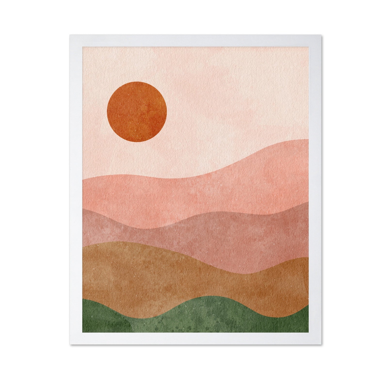 Pastel Sunset Fields