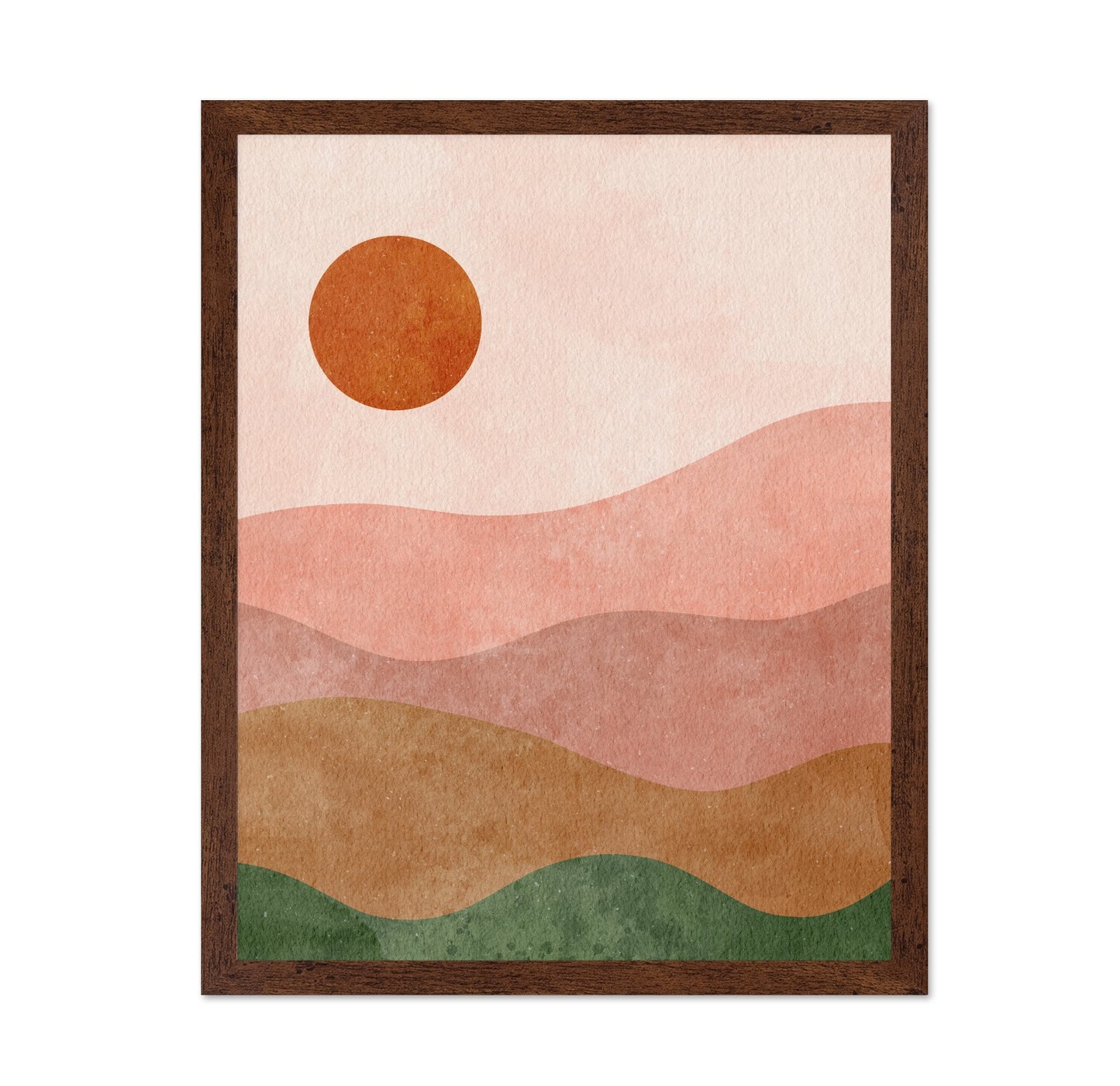 Pastel Sunset Fields