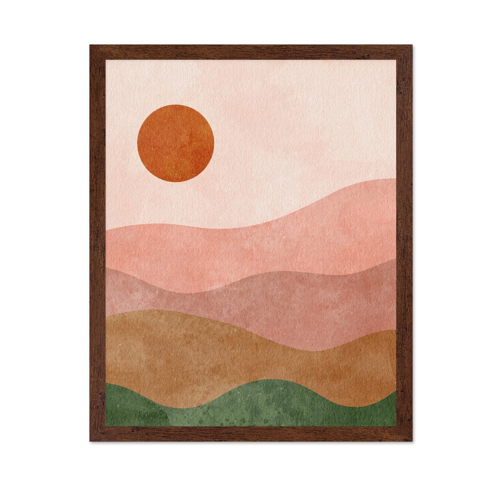 Pastel Sunset Fields