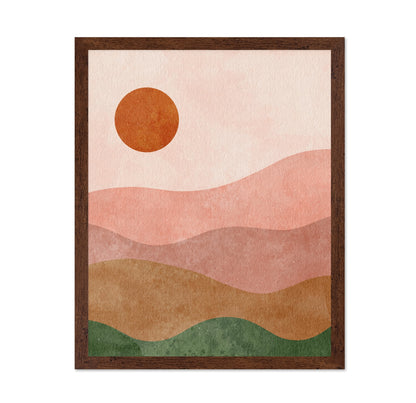 Pastel Sunset Fields