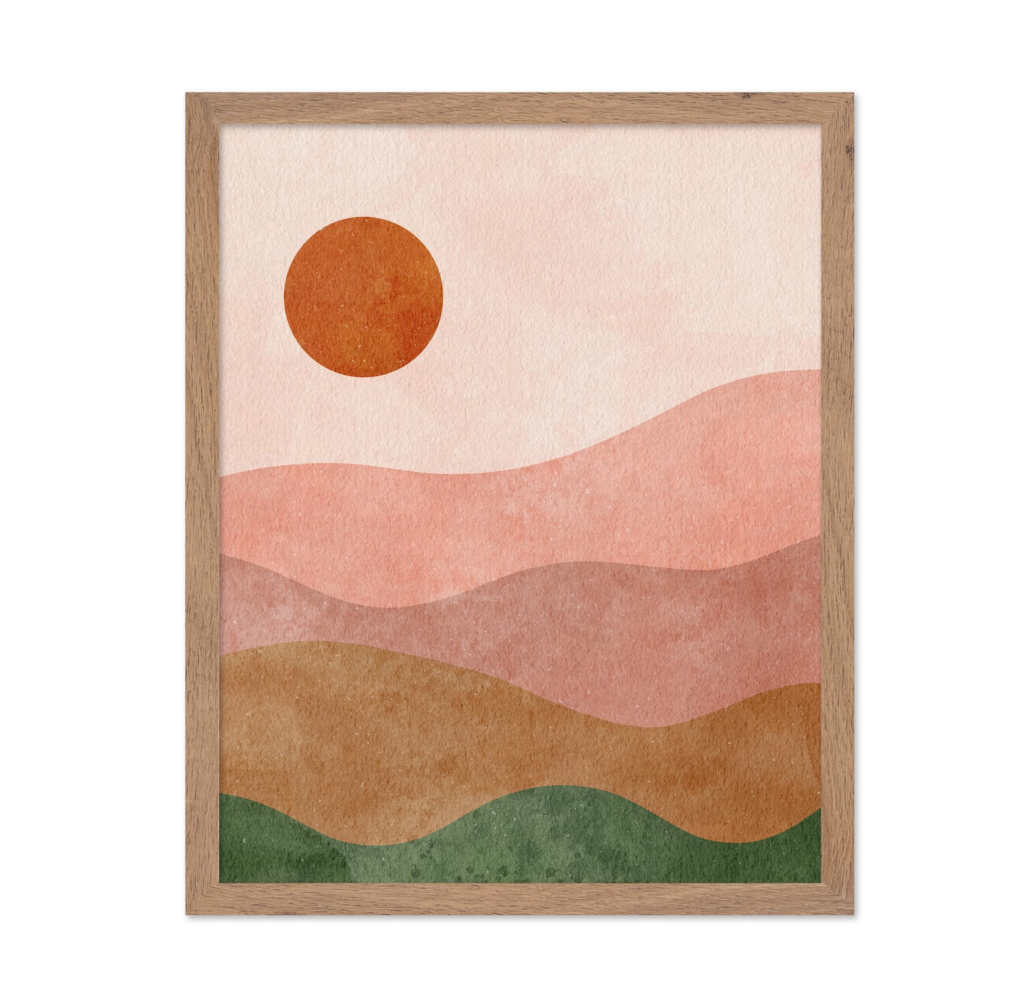 Pastel Sunset Fields