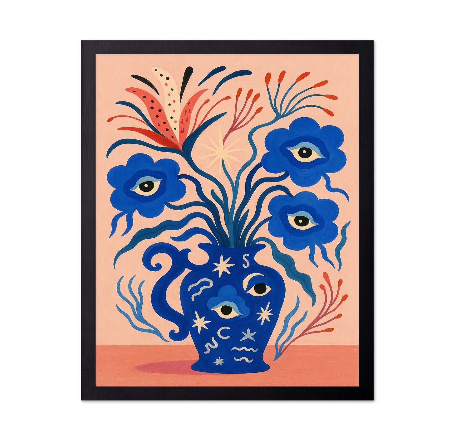 Mystic Floral Eyes