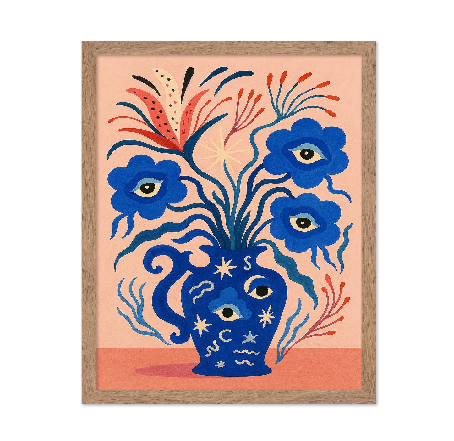 Mystic Floral Eyes