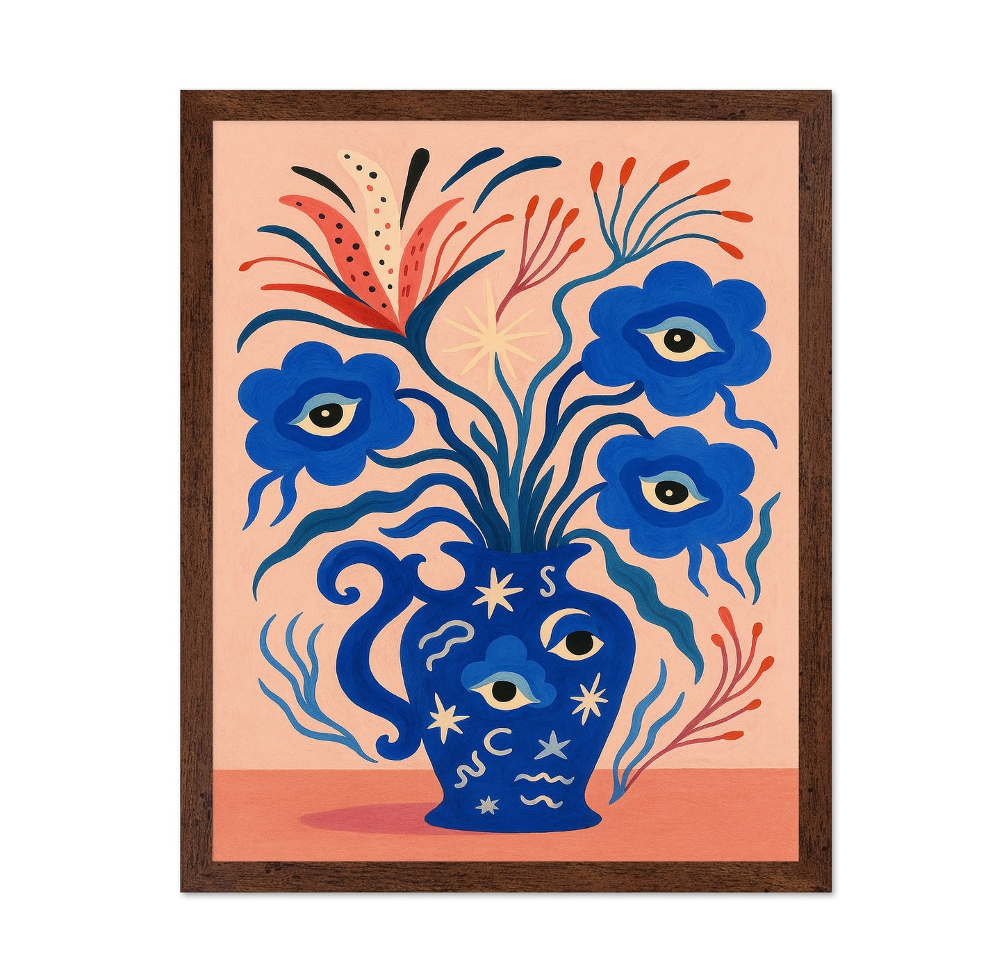 Mystic Floral Eyes
