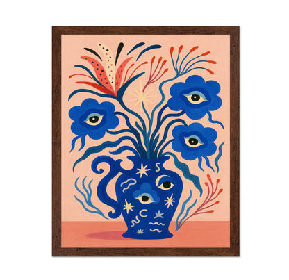 Mystic Floral Eyes