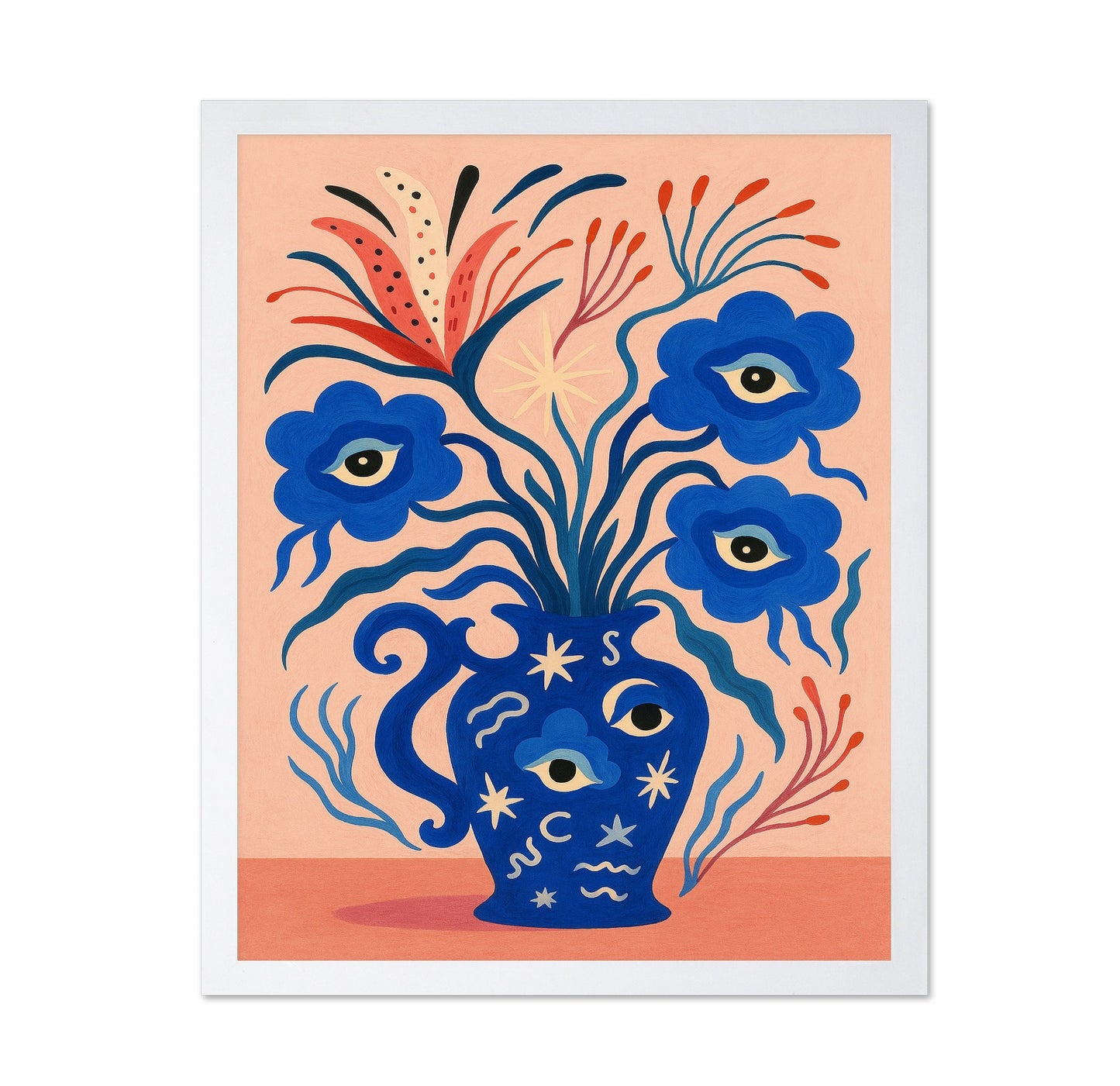 Mystic Floral Eyes