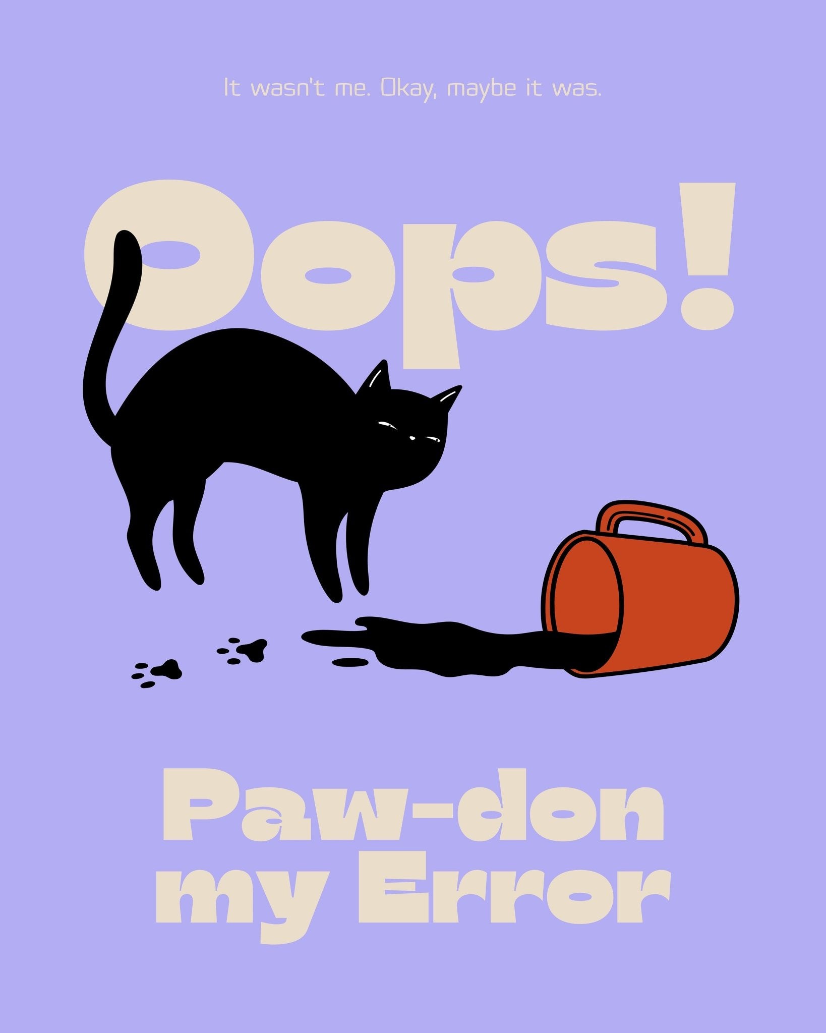 Pawdon My Error