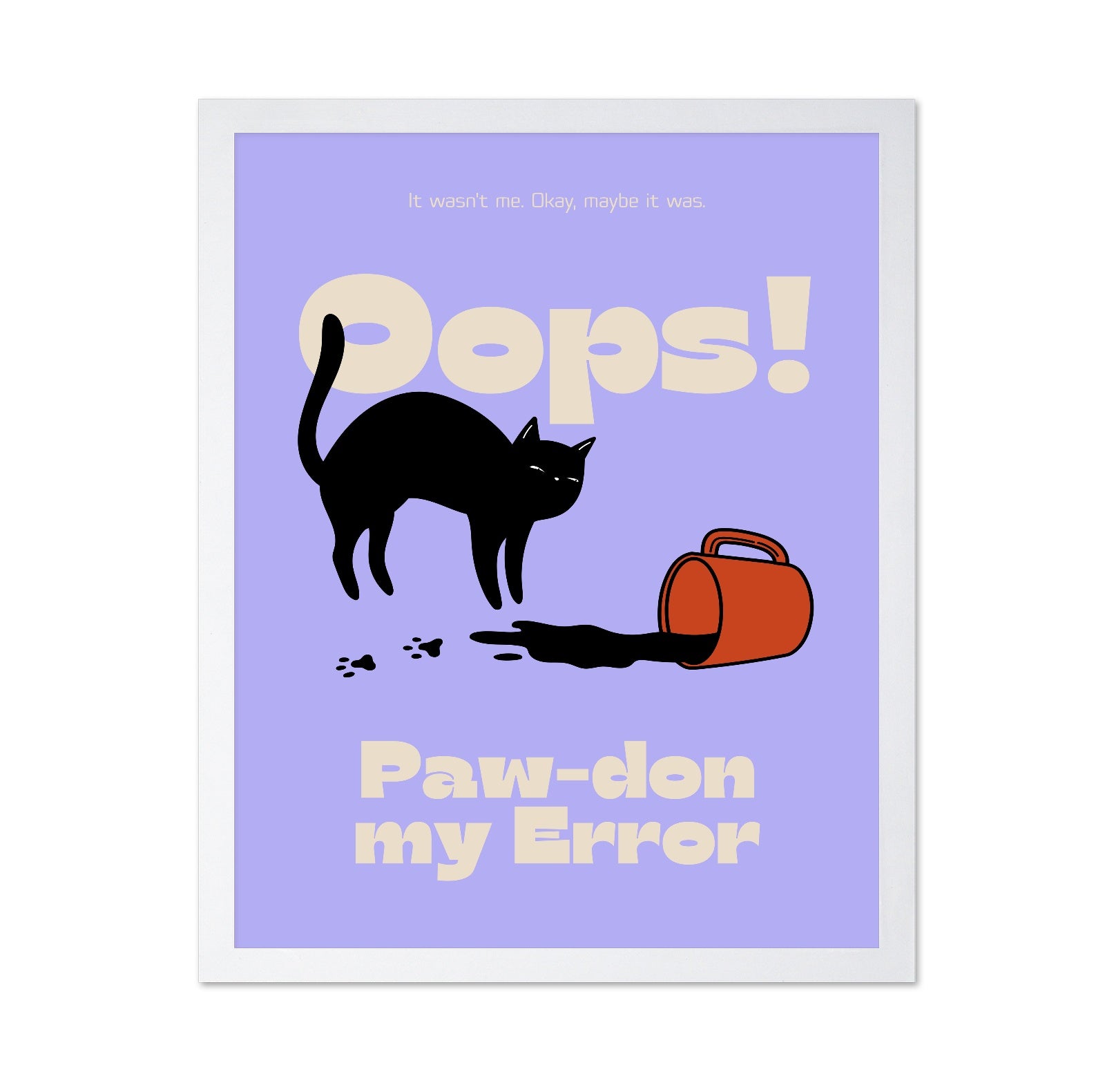 Pawdon My Error